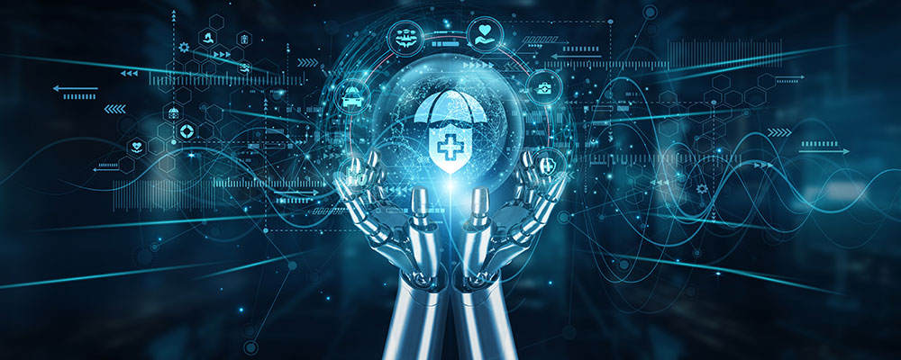 Ilustración de inteligencia artificial aplicada a la detección de cáncer de vejiga durante la cistoscopia