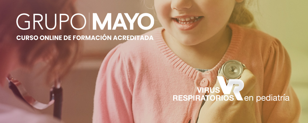 Imagen de banner sobre virus respiratorios en pediatría