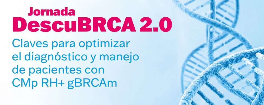 Banner promocional para “Jornada DescuBRCA 2.0”
