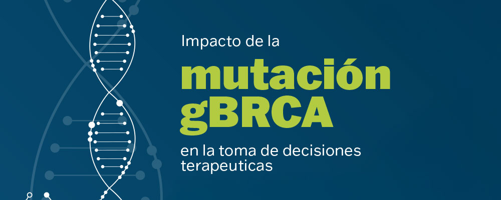 Pancarta en Mutación gBRCA