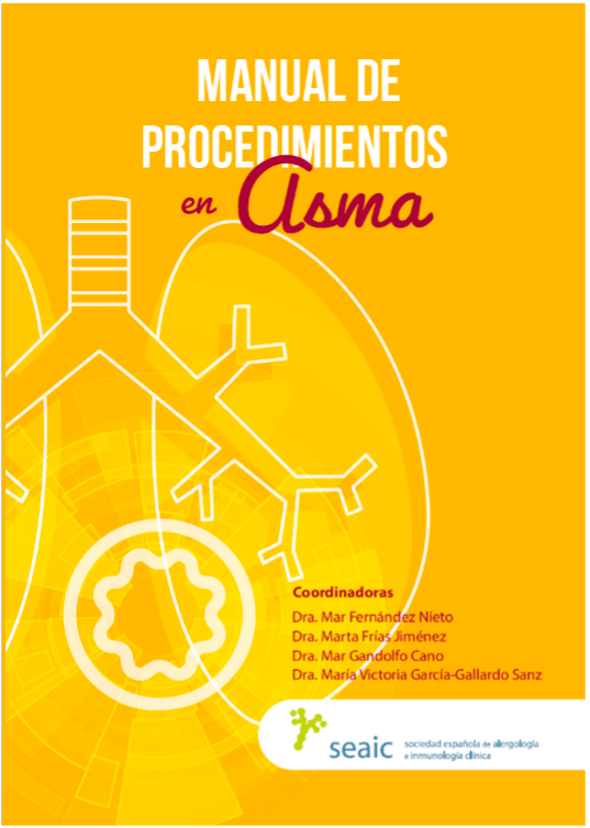 Imagen de banner de Manual de procedimientos en Asma