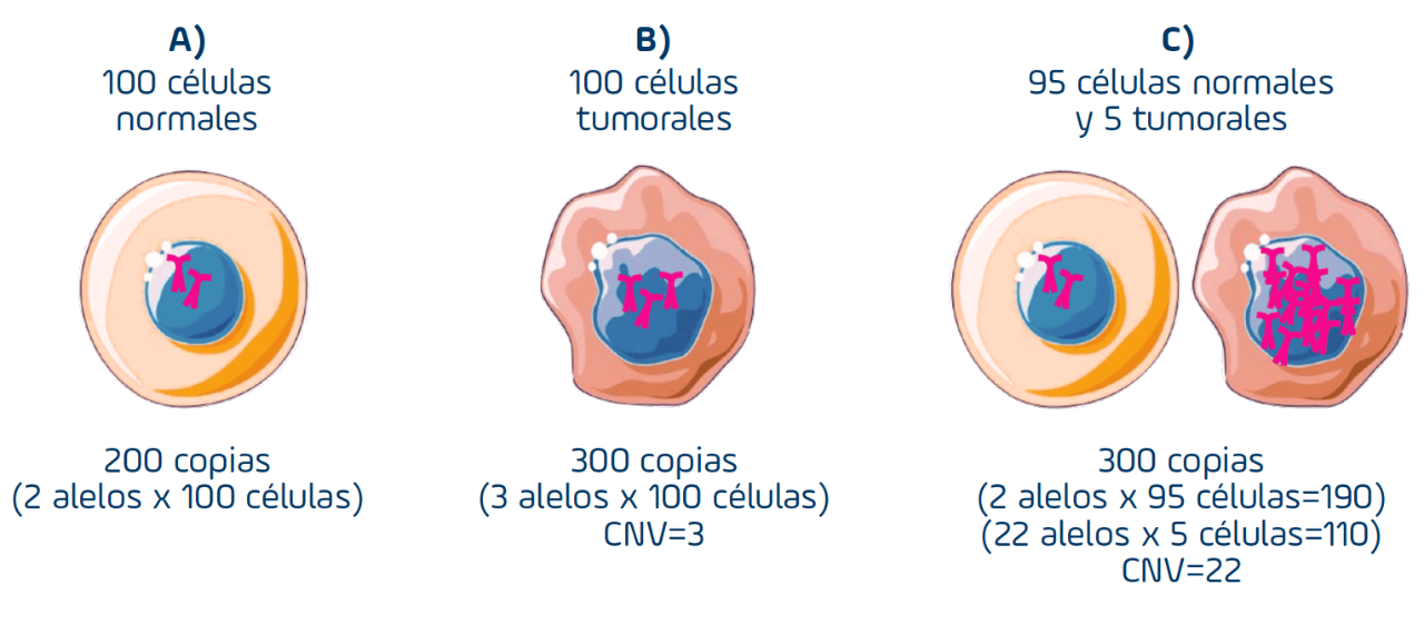 100 Células Tumorales con CNV